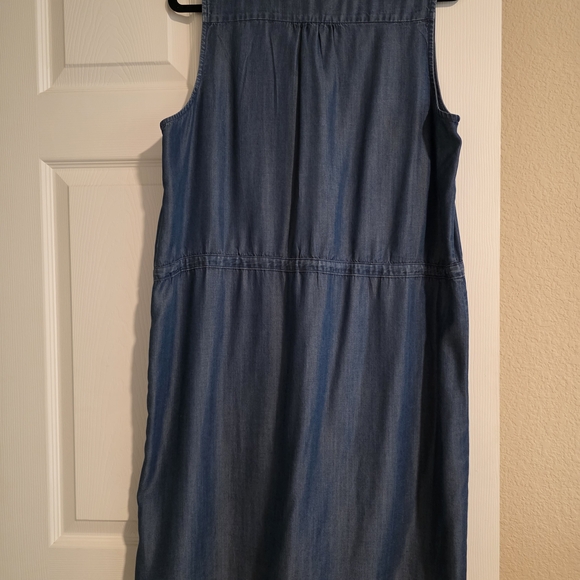 Spense Blue Denim Midi Dress - Picture 2 of 5